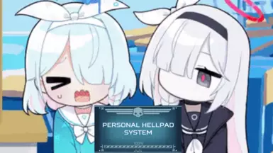 (Blue Archive) Arona and Plana Map Device VO