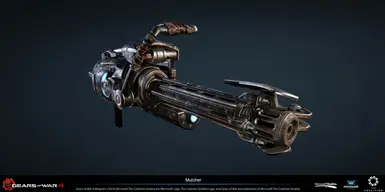 Mulcher - HMG Gears of War 3