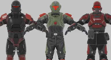 Chaos TR Armors