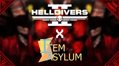HD2 x Item Asylum (and Lobotomy Corporation) Cover