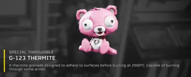 Cuddle Team Leader Plush for Thermite and Impact