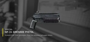 M203 Shorty Grenade Launcher Pistol Over GP-31 Grenade Pistol