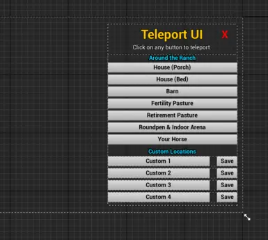 (WIP, not yet added) the visual menu