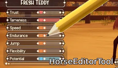 Horse Editor Tool (with in-game UI)