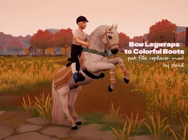 Bow Legwraps to Colorful Boots