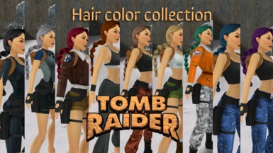 Hair color collection