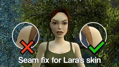 Seam fix for Lara's skin