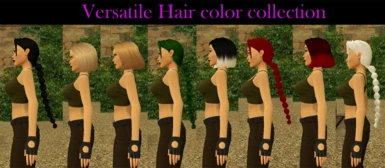 Versatile Hair color collection