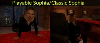 Playable Sophia and Classic Sophia