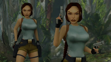 TR1 In-Game Model Remade (Classic 1)