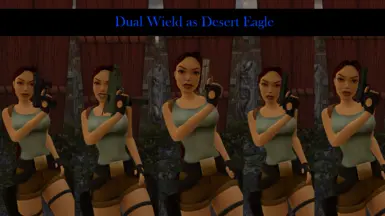 Dual wield replaces Desert Eagle