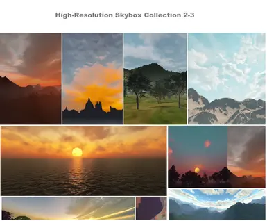 High-Resolution Skybox Collection 2-3