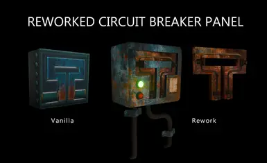 Reworked Circuit Breaker Panel