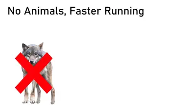 -TEST- No Animals Faster Running