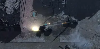V1. Firing the target in direct sight