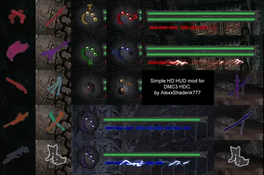 HDC DMC3SE - Template Simple HUD