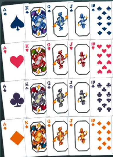 Charizard Face Cards (Beta)