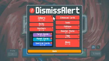 DismissAlert