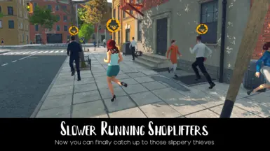 Slower Running Shoplifters