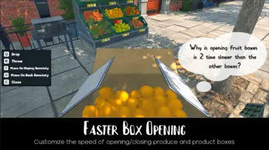 Faster Box Opening
