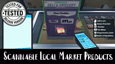 Scannable Local Market Products