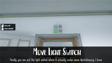 Move Light Switch