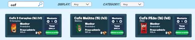 Lista de Café no PC