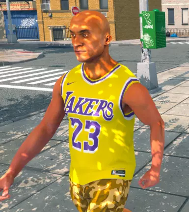NBA Lakers shirt LeBron James