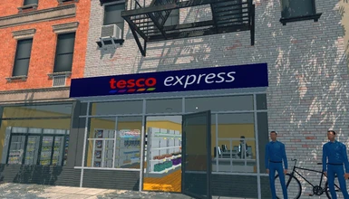 Tesco Express British Shop Banner