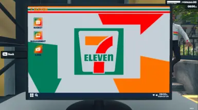 7 Eleven Concept with Philippine Currency