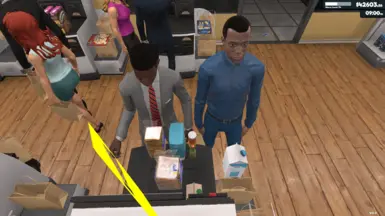 Restocker Help Customers