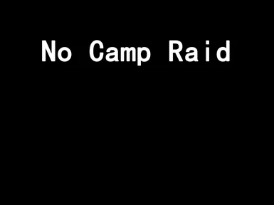 No Camp Raid