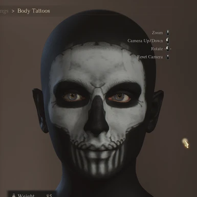 COD Ghost Skull Tattoo