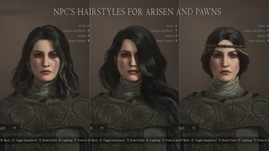 NPC's Hairstyles for Arisen and Pawns