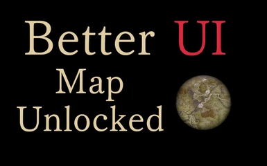 Better UI - Map Unlocked