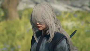 Optional longer bangs