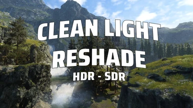 Clean Light Reshade HDR-SDR