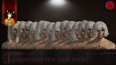 Tarnished Fem Hair Pack