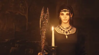 Dark Witch w/ wilhemina's fur