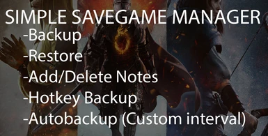 Simple SaveGame Manager