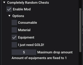Completely Random Chests - Altered version