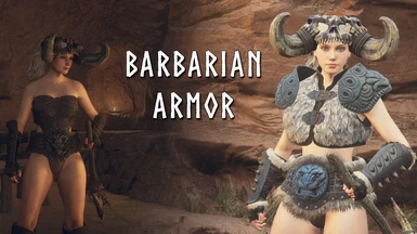 Barbarian Armor - Furry and Light