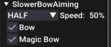 Slower Bow Aiming