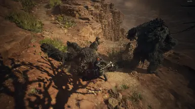 Ogre + Grim Ogre fight
