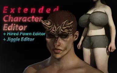 Extended Character Editor with a Jiggle Editor