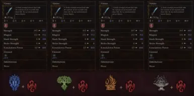 Example of a maxed weapon