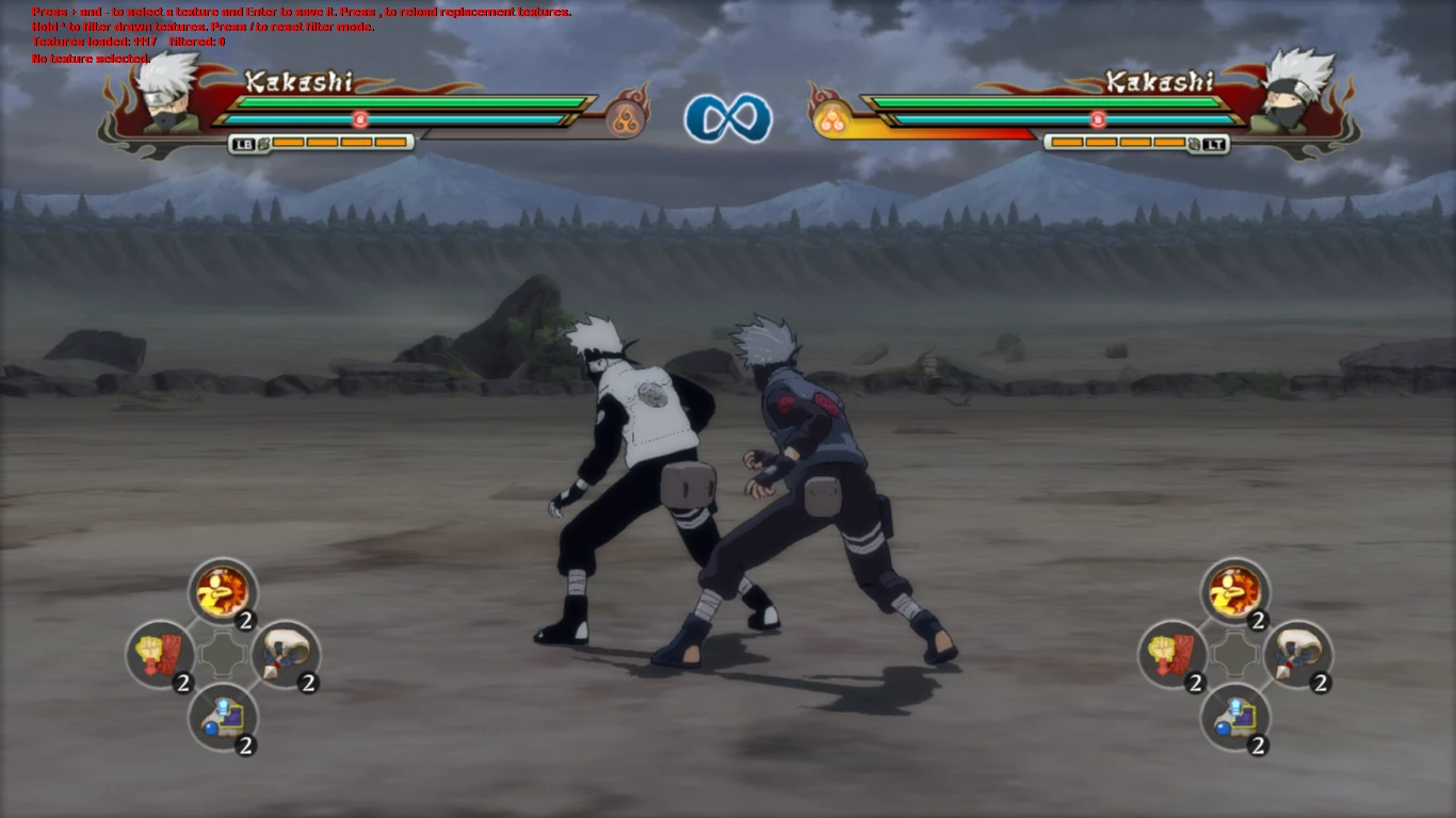 Kakashi Manga Skin at Naruto Ultimate Ninja Storm Revolution Nexus