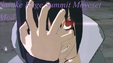 Kage Summit Sasuke Moveset