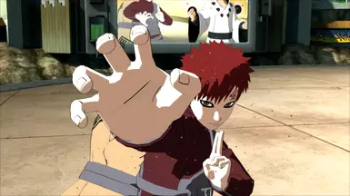Shukaku eyes Gaara mod