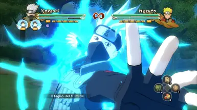 Kakashi double Magenkyou sharingan.